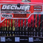 3 in 1 hsstwist ,masonry drill and woodworking drill bit set