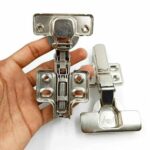 Hydraulic Malpha Hinges for Cabinet Doors, a Pair