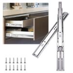 omany Drawer Slides 18 Inch Ball Bearing Full Extension offer smooth, durable, and quiet operation with full extension for easy access and heavy-duty storage.