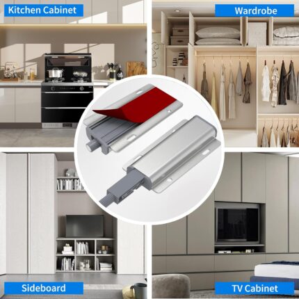 Magnetic Push to open Latch for Cabinet Door