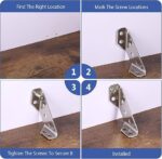 Stainless Steel Multifunctional Corners Bracket, for Furniture Reinforcing