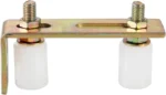Gate Guide Roller Adjustable Dual Nylon Rollers Set