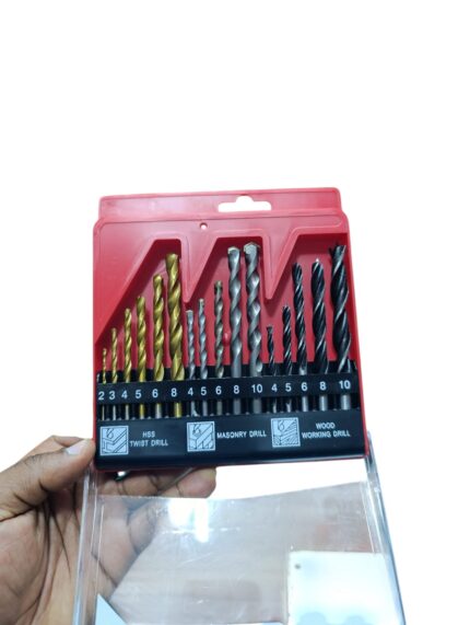 3 in 1 hsstwist ,masonry drill and woodworking drill bit set