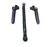 Black powder coated window stays