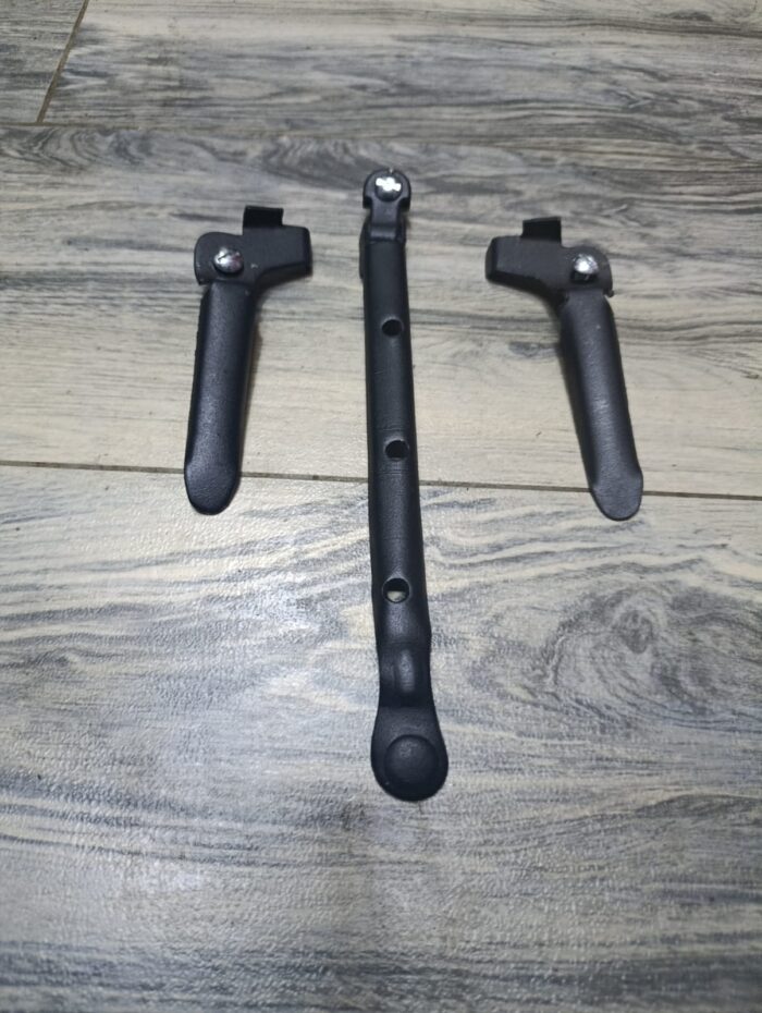 Black powder coated window stays