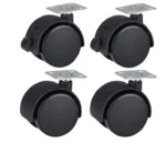 2 INCH CASTER WHEELS SET WITH BRAKES