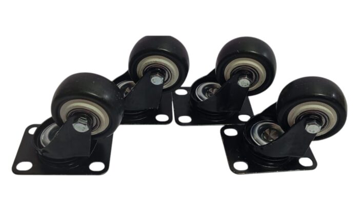 HEAVY-DUTY 2 INCH SWIVEL CASTER WITHOUT BRAKE