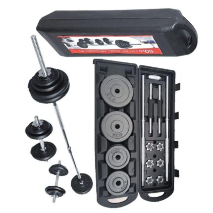 50 KG YORK BARBELL AND DUMBBELLS' SET