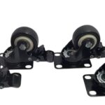 HEAVY-DUTY 2 INCH SWIVEL CASTER WITH BRAKE