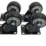 HEAVY-DUTY 3 INCH SWIVEL CASTER WITHOUT BRAKE