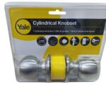 YALE CYLINDRICAL KNOB SET