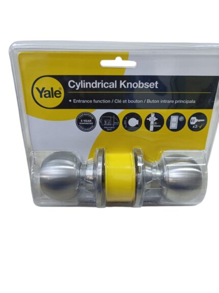 YALE CYLINDRICAL KNOB SET
