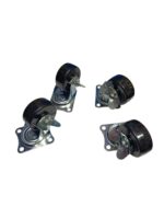 2 INCH CASTER WHEEL -SET WITH BRAKES