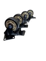 HEAVY-DUTY 3 INCH SWIVEL CASTER WITH BRAKE