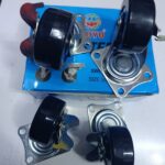 2 INCH CASTER WHEEL -SET WITH BRAKES