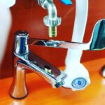 ELBOW ACTION PILLAR TAP