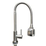 FLEXIBLE LIRLEE LONG NECK KITCHEN PILLAR TAP
