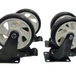 HEAVY-DUTY 5 INCH SWIVEL CASTER WITH BRAKE