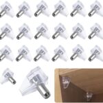 500PC CLEAR SHELF SUPPORT PEGS