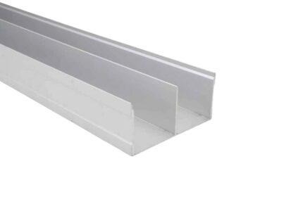 Sliding wardrobe channel