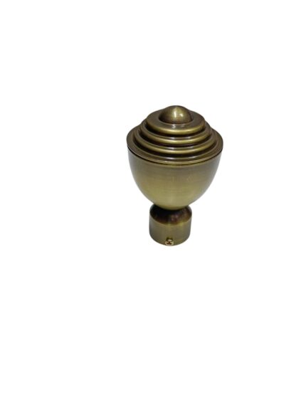CURTAIN ROD END CAP/FINIAL - TROPHIE