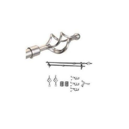 Double Adjustable Curtain Rod