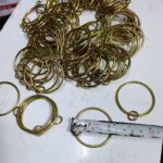 100 pc Drapery Rings Ab