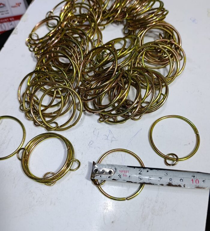 100 pc Drapery Rings Ab