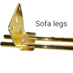 2-Bar Heavy Duty Sofa Legs