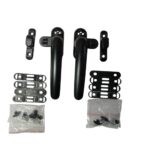 Black Aluminum Projected Handle