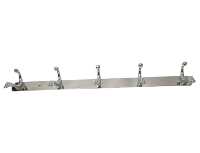 5-Prong Double Hook Rack Rail