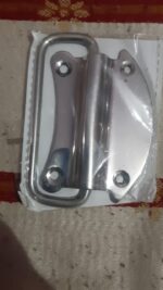 Polished stainless steel chest handle