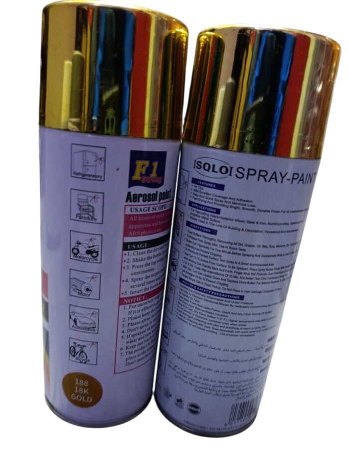 Bright Gold Spray Paint