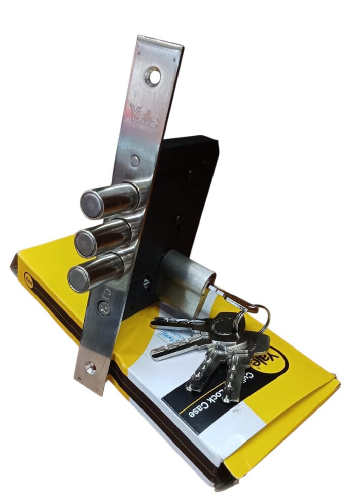 Yale 3 Pin Cylindrical Lock - Keyed Entry Lock