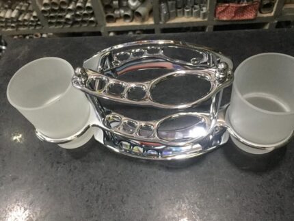 Double Toothbrush Holder