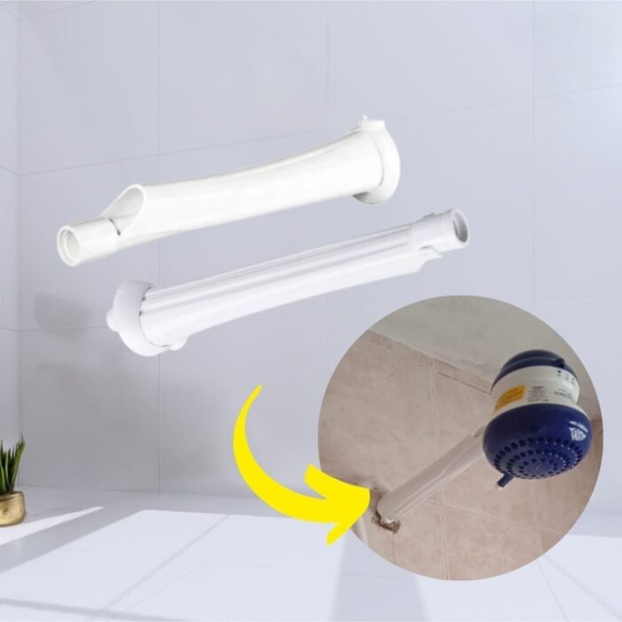 PVC Shower Arm Cover - Bathroom Pipe Concealer