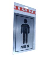 Self-Adhesive Bathroom Gender Indicator Sign