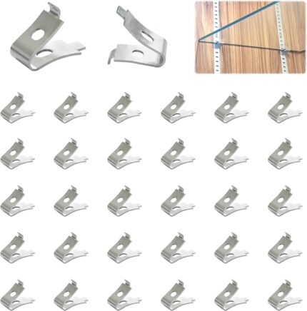 Pilaster Shelf Support Clips