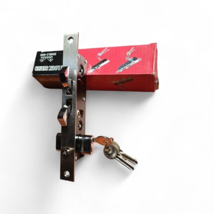 Double hook lock for sliding doors