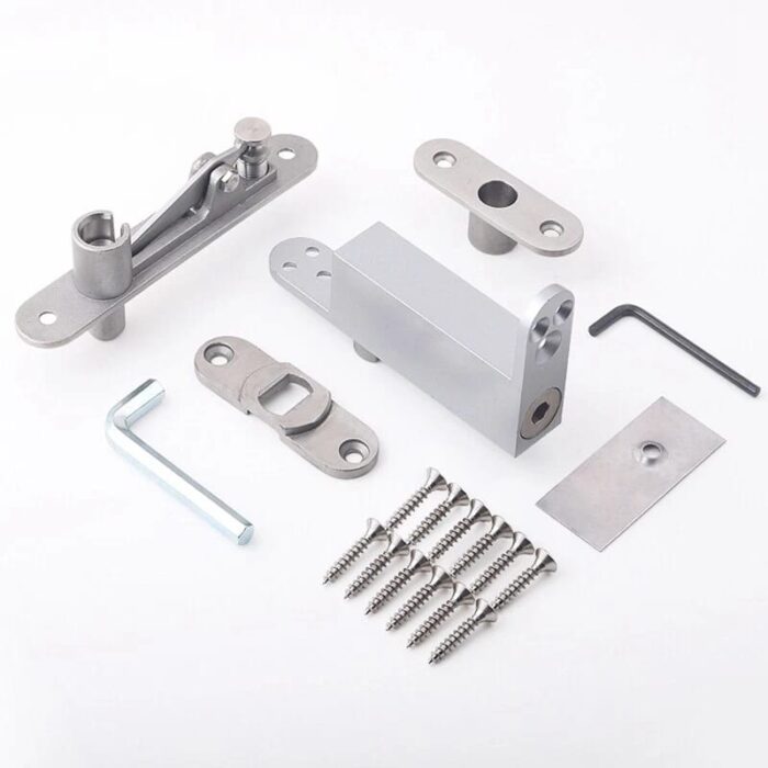 Self closing pivot door hinge