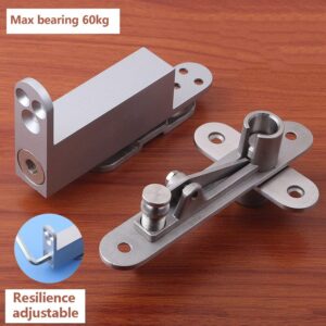 Self closing pivot door hinge