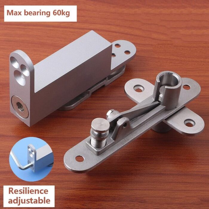 Self closing pivot door hinge