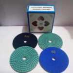 Granite polishing pads
