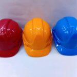 Heavy duty safety helmet with ventilation