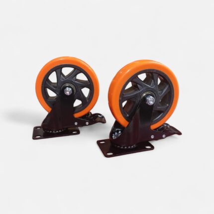 5 inch heavy duty castor with break