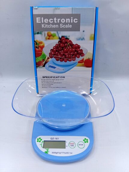 Kitchen scale with bowl