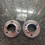 1 inch chrome pipe brackets (pair)