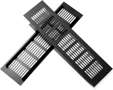 Aluminium ventilation for wardrobe