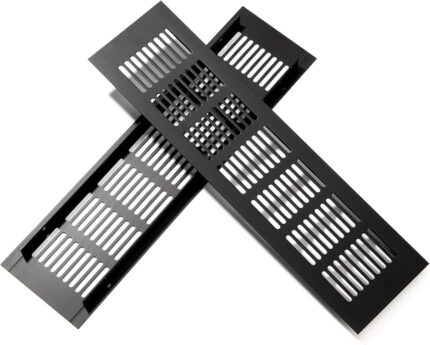 Aluminium ventilation for wardrobe