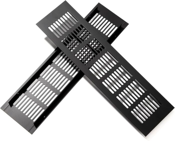 Aluminium ventilation for wardrobe